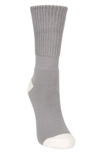 Double Layer Womens Walking Socks Mountain Warehouse Light-Grey Origin