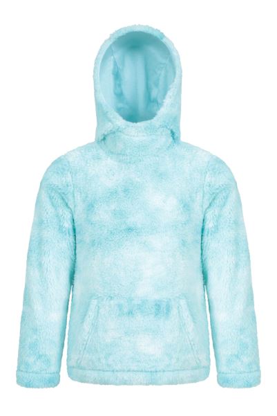 Collection Mountain Warehouse Rainbow Cosy Kids Hoodie Blue