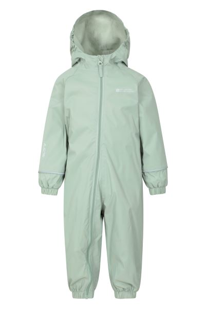 Spright Junior Waterproof Rain Suit Mountain Warehouse Leaf-Green Collections