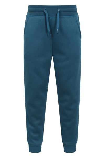 Collections Nordic Fur Lined Kids Joggers Mazarine-Blue Mountain Warehouse