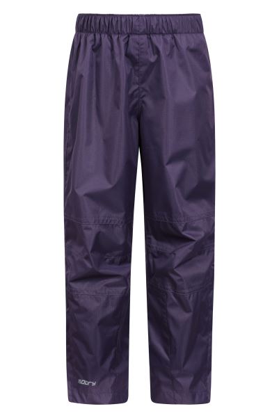 Spray Ii Kids Waterproof Overtrousers Purple Mountain Warehouse Original