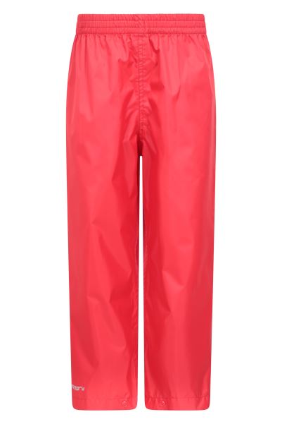 Red Mountain Warehouse Hot Pakka Ii Kids Waterproof Overtrousers