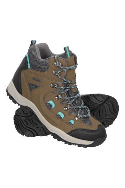 Mountain Warehouse Khaki Adventurer Womens Waterproof Boots New