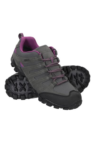 Mountain Warehouse Best Belfour Womens Waterproof Walking Shoes Grey