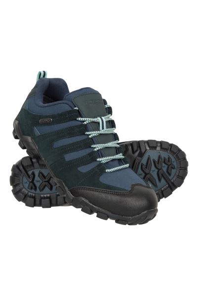 Belfour Womens Waterproof Walking Shoes Mountain Warehouse Navy Brand