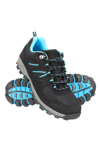 Origin Mountain Warehouse Charcoal Mcleod Wide Fit Womens Walking Shoes