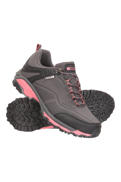 Mountain Warehouse Collie Womens Waterproof Shoes Grey Fashion