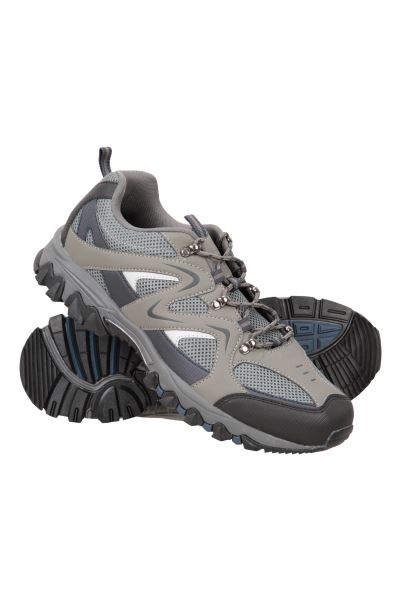 Jungle Mens Walking Shoes Brands Dark-Blue Mountain Warehouse