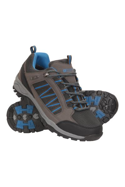 Dark-Grey Path Mens Waterproof Shoes Original Mountain Warehouse