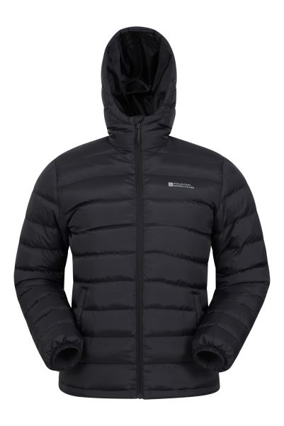 Mountain Warehouse Seasons Ii Mens Padded Jacket Black Brand Collection