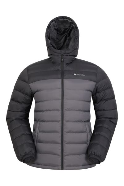 Seasons Ii Mens Padded Jacket Fashion Mountain Warehouse Dark-Grey
