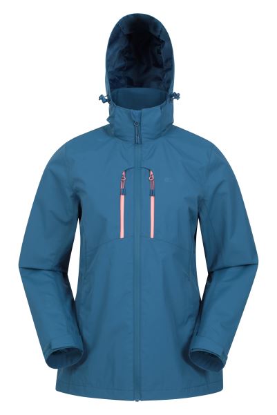 Brands Petrol Mountain Warehouse Rainforest Ii Extreme Womens Waterproof Jacket