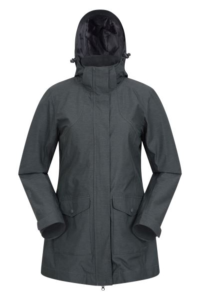 Original Grey Shore Ii Womens Waterproof Jacket Mountain Warehouse