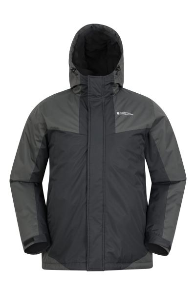 Black Dusk Iii Mens Ski Jacket Collection Mountain Warehouse