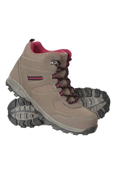 Light-Brown Mountain Warehouse Brands Mcleod Womens Boots