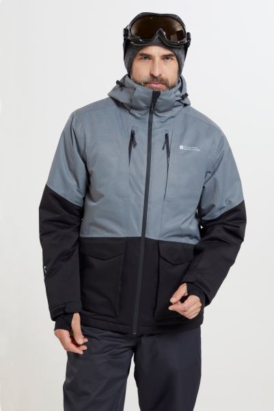 Collections Interstellar Ii Mens Ski Jacket Mountain Warehouse Black