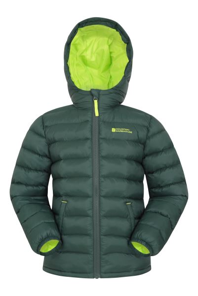 Mountain Warehouse Khaki Seasons Ii Kids Padded Jacket Collections