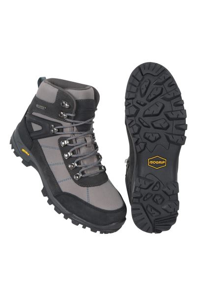 Storm Extreme Mens Waterproof Boots Mountain Warehouse Dark-Grey Collection
