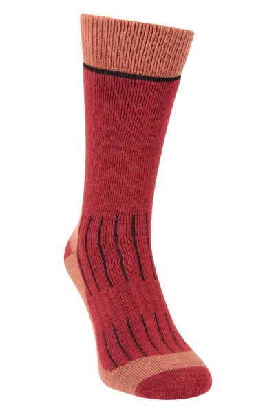 Mountain Warehouse Red Collection Explorer Mens Merino Thermal Socks