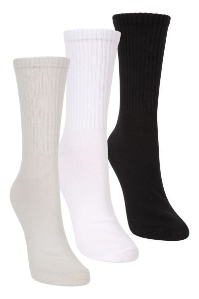 Trail Womens Walking Socks Original Light-Grey Mountain Warehouse