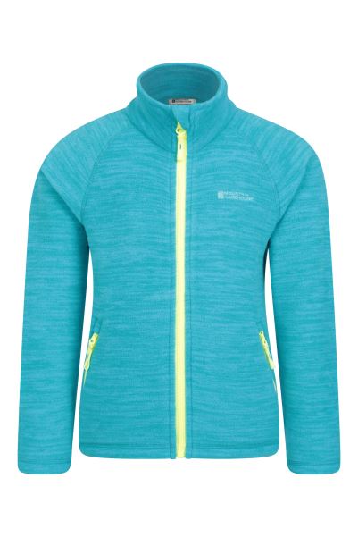 Origin Mountain Warehouse Teal Snowdonia Ii Kids Fleece