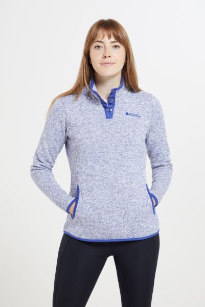 Lilac Collection Mountain Warehouse Idris Ii Womens Button Neck Fleece
