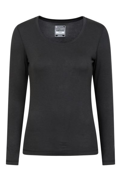 Fashion Keep The Heat Ii Womens Thermal Top Mountain Warehouse Black