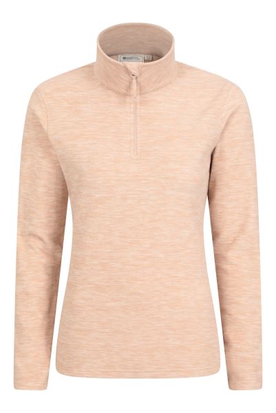 Mountain Warehouse Light-Beige Snowdon Melange Womens Fleece Origin