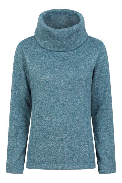 Origin Idris Ii Womens Cowl Neck Fleece Mountain Warehouse Blue