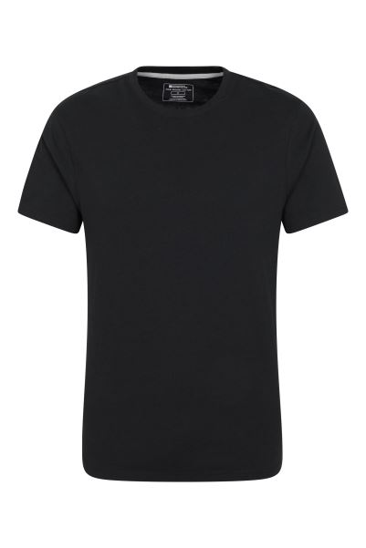 Collections Mountain Warehouse Black Eden Ii Mens Organic T-Shirt