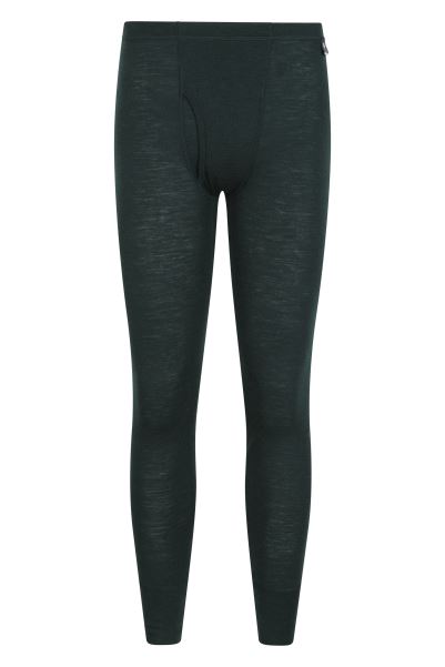 Mountain Warehouse Dark-Green Merino Ii Mens Pants With Fly Collections