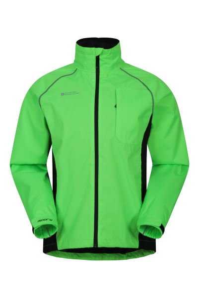 Adrenaline Ii Mens Iso-Viz Waterproof Jacket Lime Mountain Warehouse Best