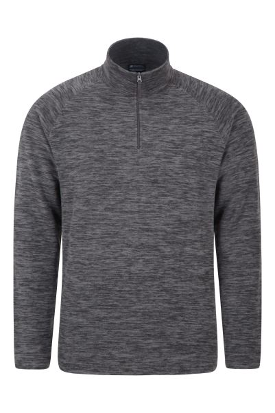 Snowdon Ii Mens Fleece Charcoal New Mountain Warehouse
