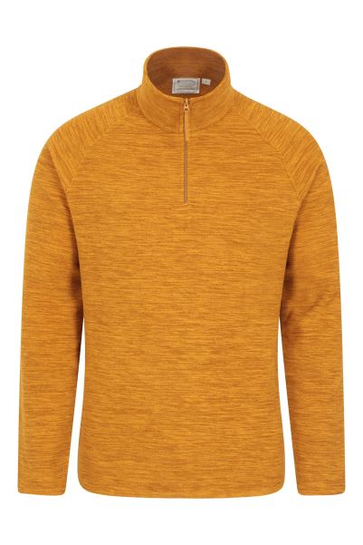 Mountain Warehouse Brand Mustard Snowdon Ii Mens Fleece