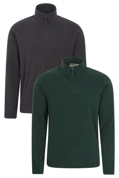 Green Camber Mens Fleece Multipack Ii Origins Mountain Warehouse