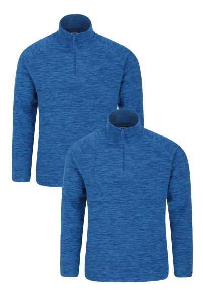 Brands Snowdon Mens Fleece Multipack Cobalt Mountain Warehouse