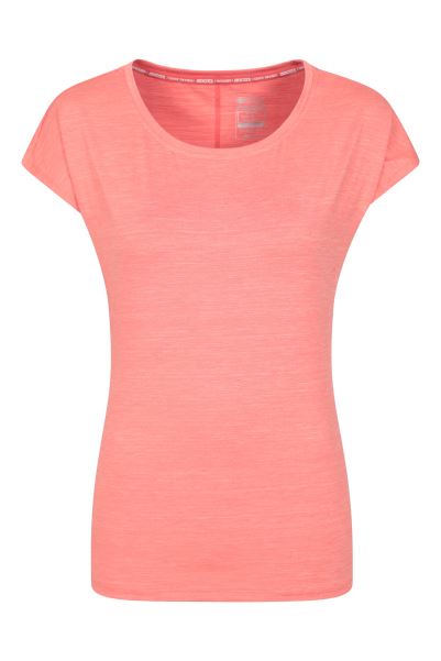Panna Ii Womens Uv Round Neck Tee Coral Mountain Warehouse New