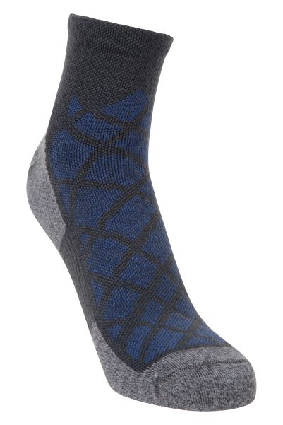 Charcoal Origins Mountain Warehouse Performance Merino Mens Ankle Socks