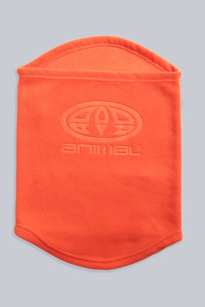 New Animal Glaciate Mens Neck Gaiter Orange Mountain Warehouse