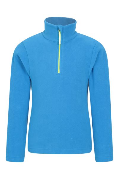 Camber Ii Kids Half-Zip Fleece Collection Cobalt Mountain Warehouse