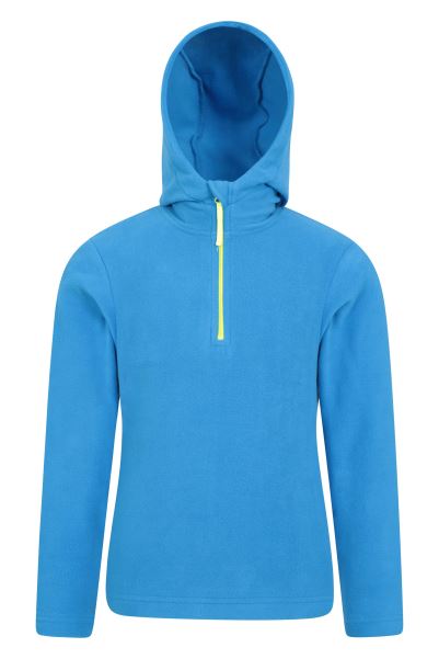 Collection Cobalt Camber Ii Kids Fleece Hoodie Mountain Warehouse