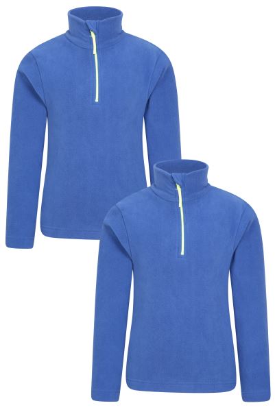 Mountain Warehouse Navy Camber Ii Kids Fleece - Multipack Collection