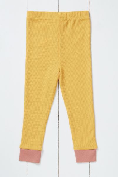 Ochre Brand Wonder Waffles Kids Recycled Leggings Mountain Warehouse