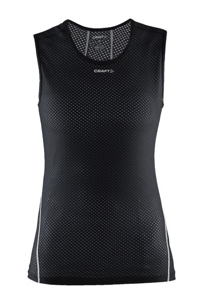 Cool Mesh Womens Superlight Sleeveless Baselayer Black Best Mountain Warehouse