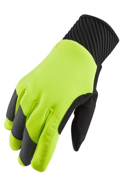 Collection Yellow Nightvision Unisex Windproof Cycling Gloves Mountain Warehouse