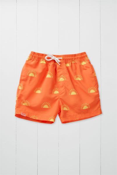 Mountain Warehouse Collections Sunprint Kids Woven Swim Shorts Sunprint