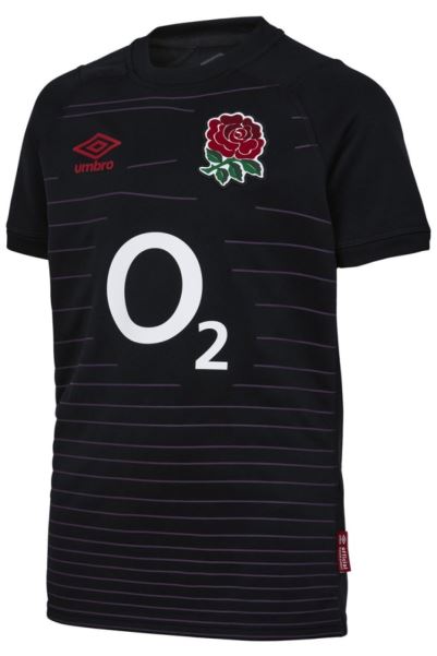 Mountain Warehouse England Rugby Mens Alternate 22/23 Jersey Collection Black