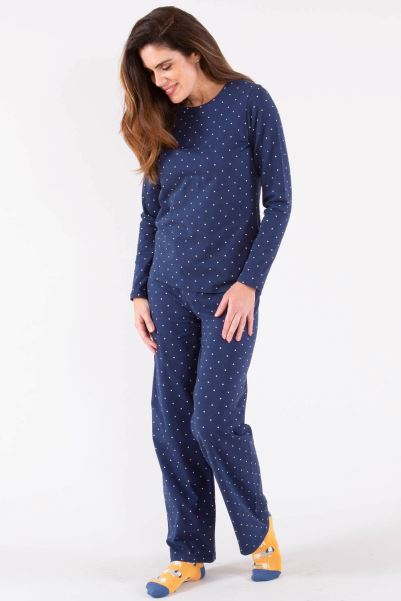 Tiny-Dot Hot Regis Womens Loungers Mountain Warehouse