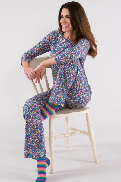 Faraway-Ditsy Regis Womens Loungers New Mountain Warehouse