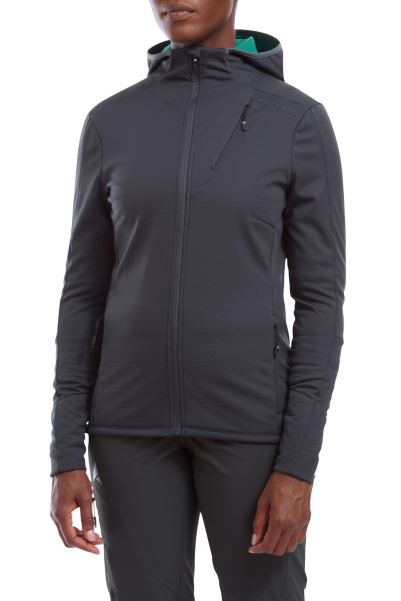 Mountain Warehouse Original Cave Womens Softshell Cycling Hoodie Navy
